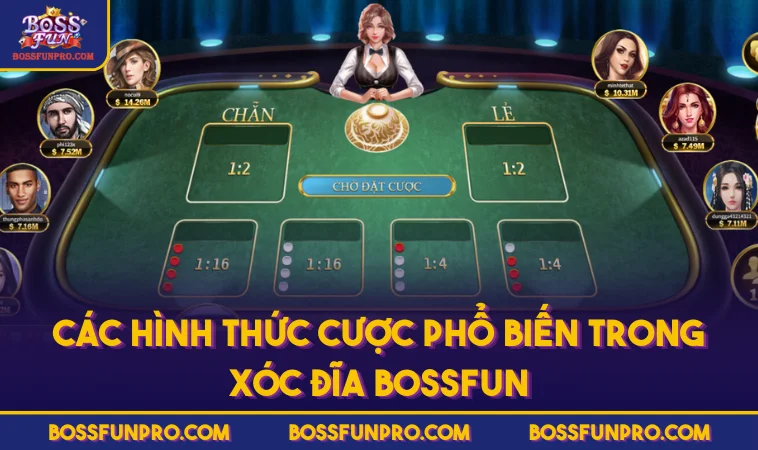 Cách Chơi Xóc Đĩa BOSSFUN Giúp Bạn Tối Ưu Tỷ Lệ Thắng Cược 314 Các hình thức cược phổ biến trong Xóc Đĩa BOSSFUN